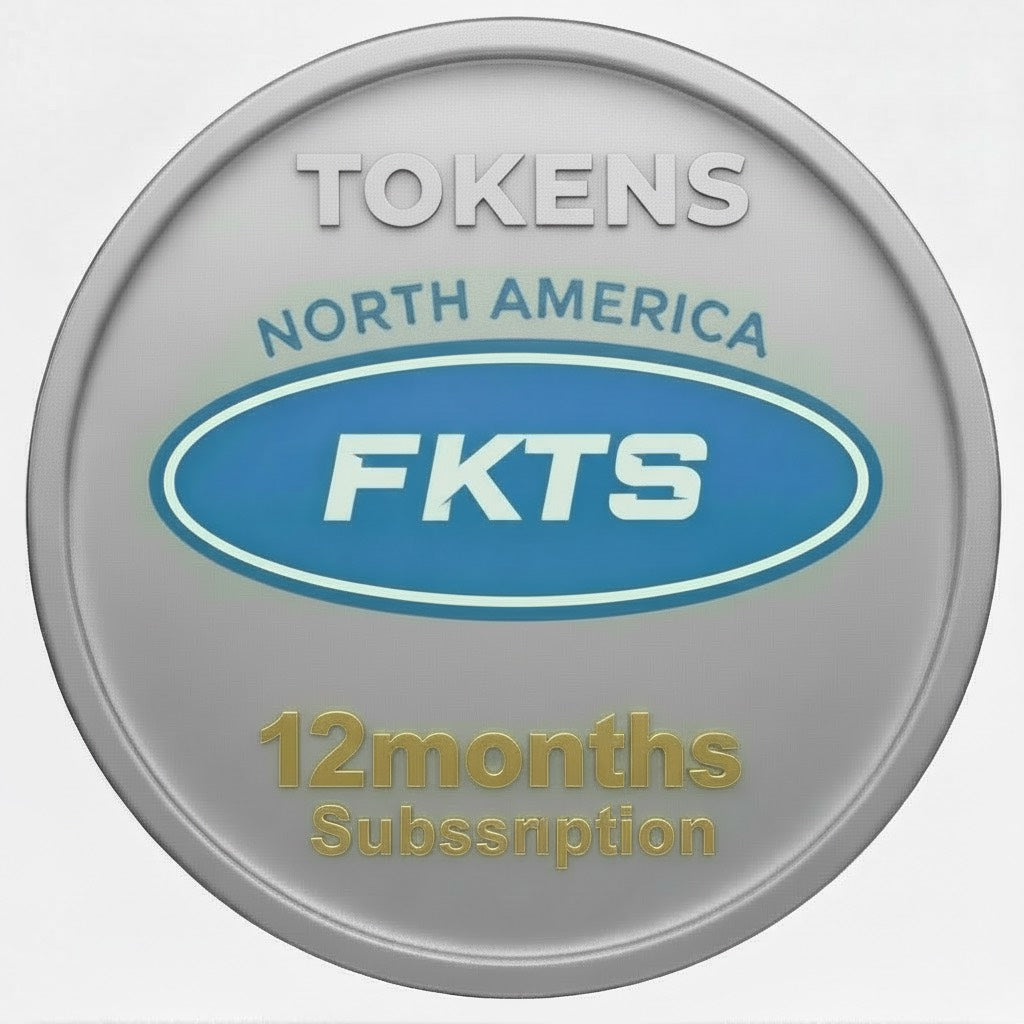 FKTS America 12 months Unlimited Subscription (30 Tokens Daily)